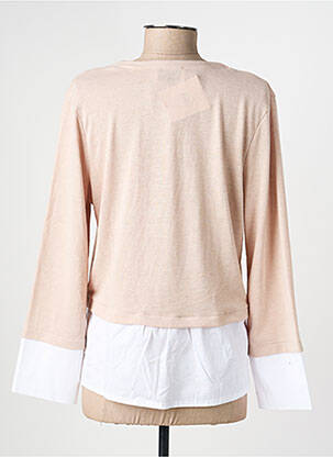 T-shirt manches longues manches longues beige GUITARE femme