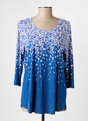 T-shirt manches longues manches longues bleu OLSEN femme