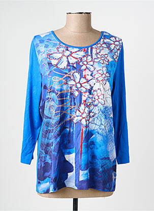 T-shirt manches longues manches longues bleu RABE femme