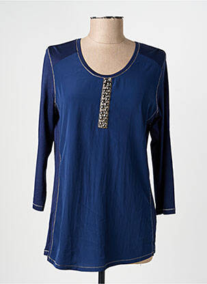 T-shirt manches longues manches longues bleu RABE femme
