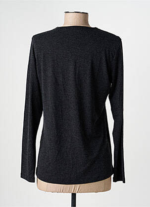 T-shirt manches longues manches longues gris GRIFFON femme