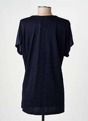 T-shirt imprimé fantaisie manches courtes bleu OLSEN femme