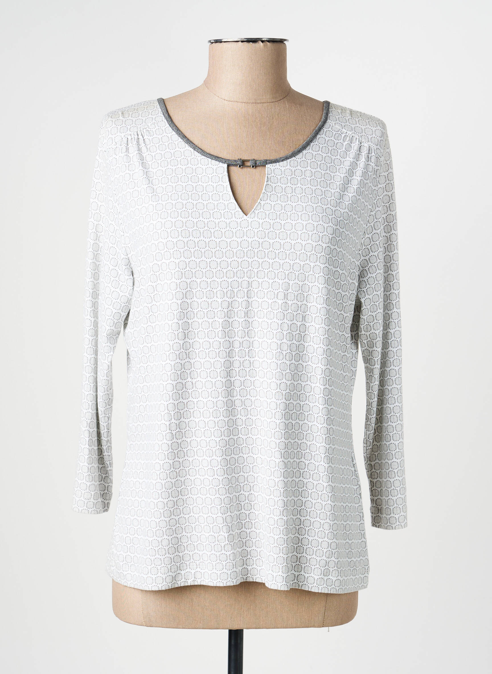 T-shirt manches longues manches longues blanc RABE femme