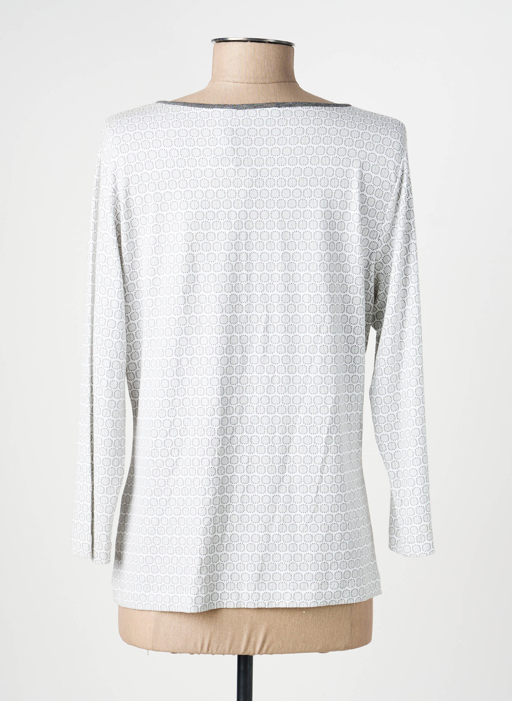 T-shirt manches longues manches longues blanc RABE femme