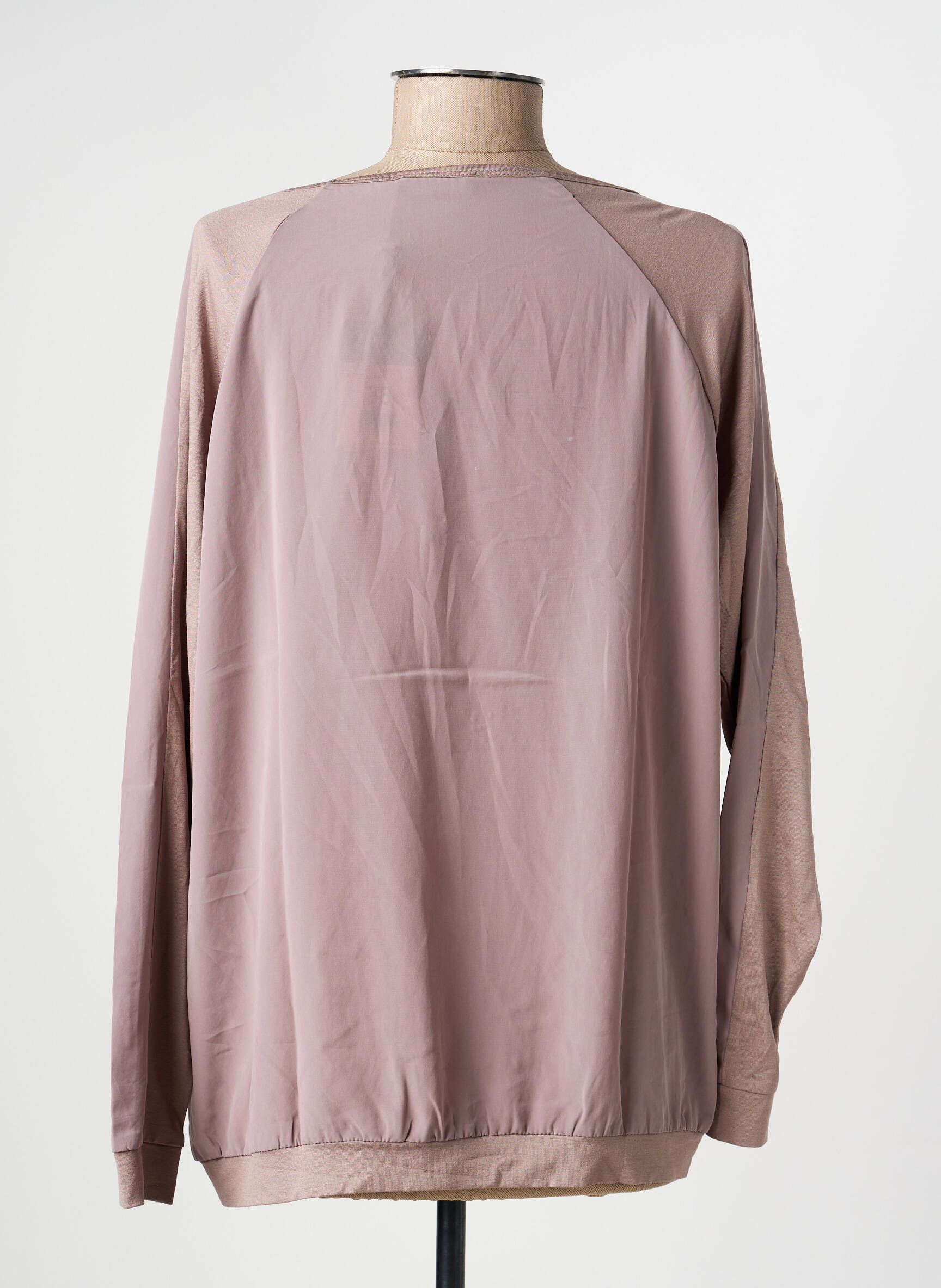 T-shirt manches longues manches longues marron RABE femme