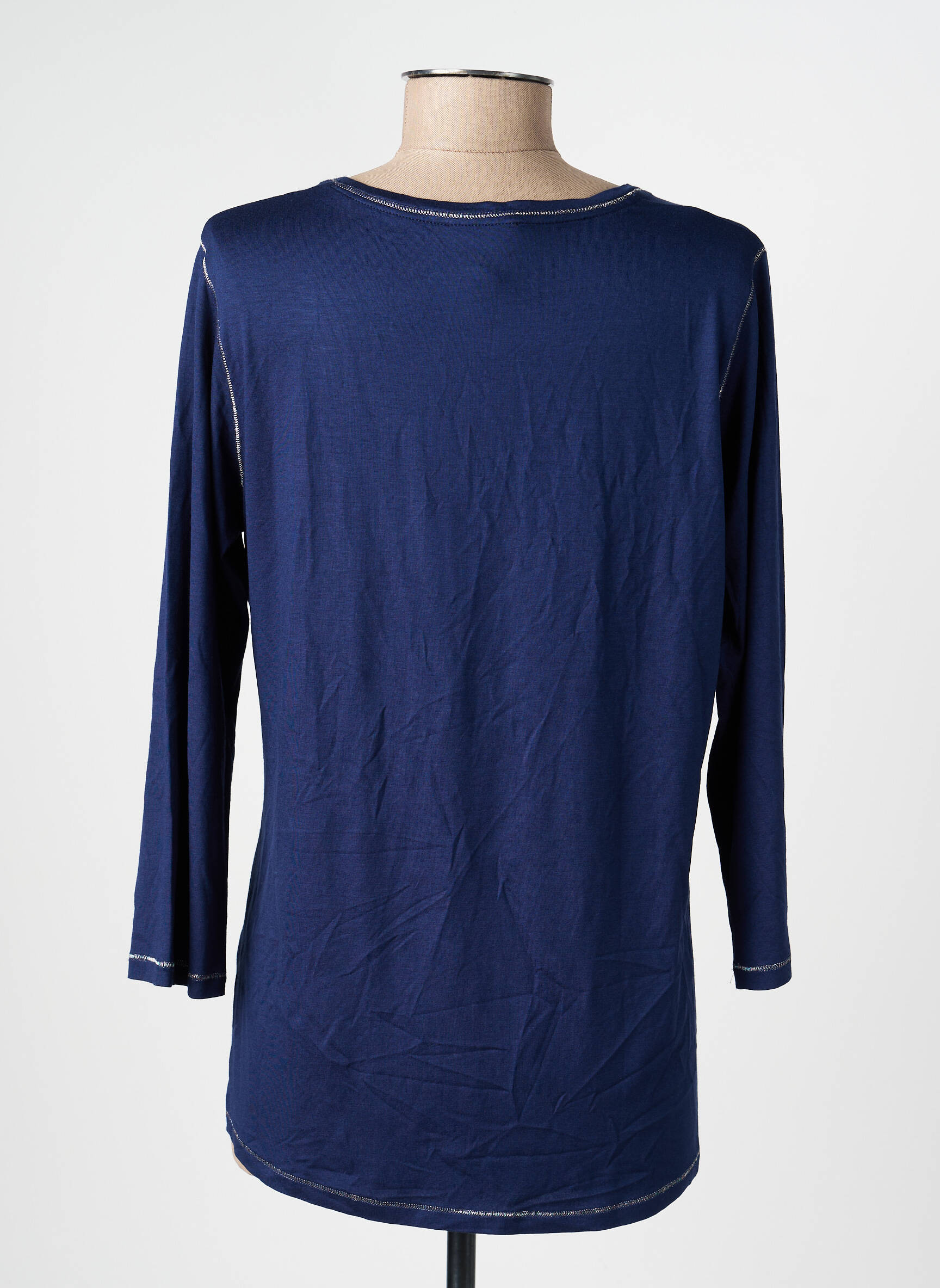 T-shirt manches longues manches longues bleu RABE femme
