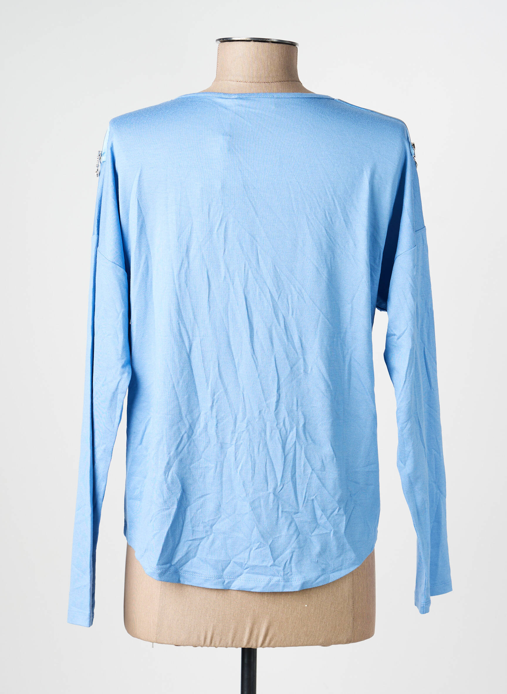 T-shirt manches longues manches longues bleu RABE femme