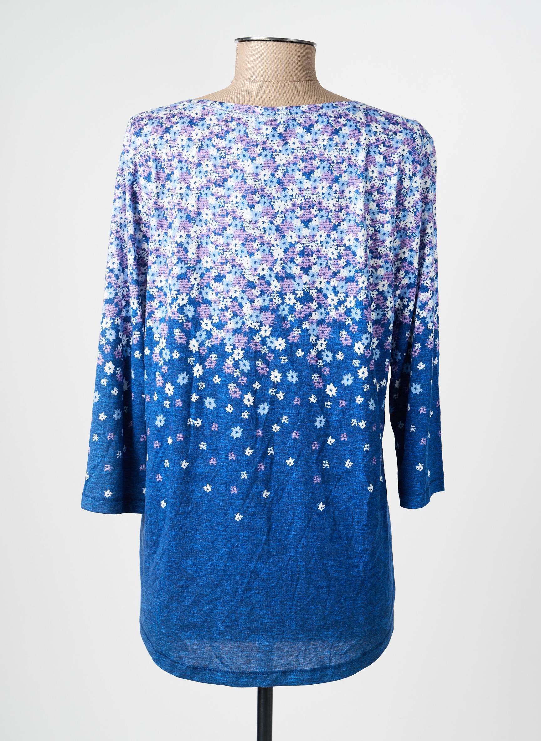 T-shirt manches longues manches longues bleu OLSEN femme