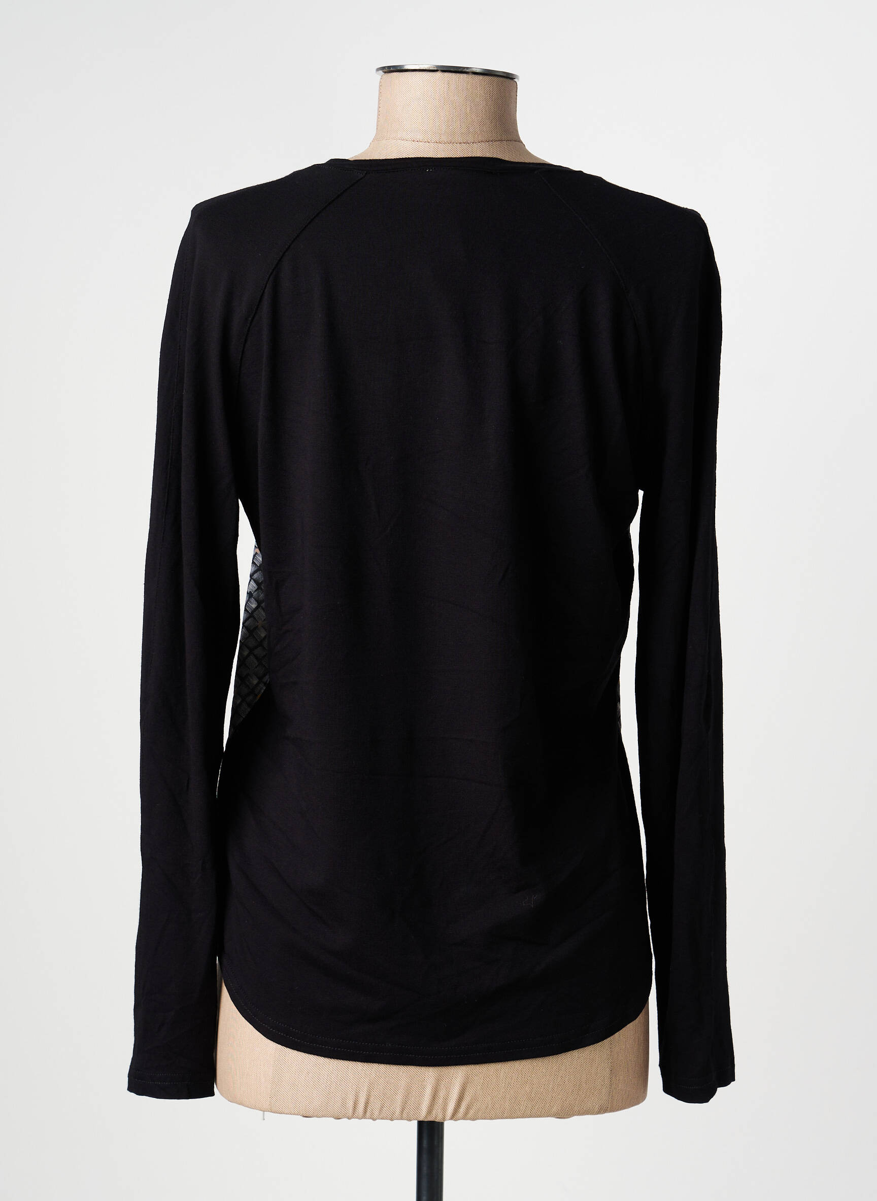 T-shirt manches longues manches longues noir PAUPORTÉ femme