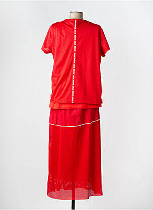 Ensemble jupe coupe cintrée rouge TUZZI femme