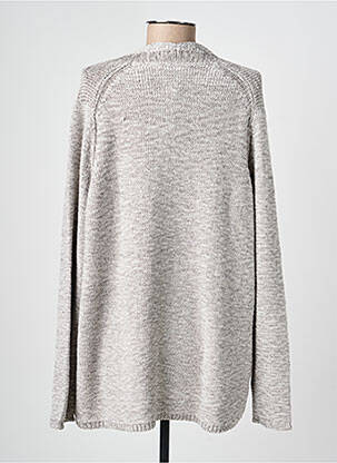Gilet manches longues stretch gris OLSEN femme