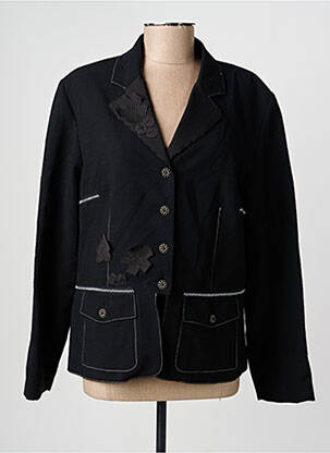 Blazer poches noir PAUSE CAFE femme