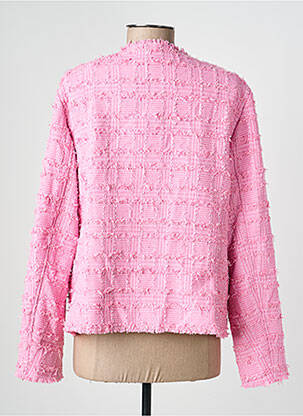 Veste casual col rond rose RABE femme