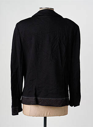 Veste casual poches noir CHRISTINE LAURE femme