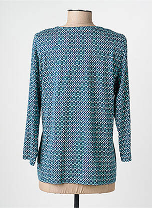 Top stretch manches longues bleu RABE femme