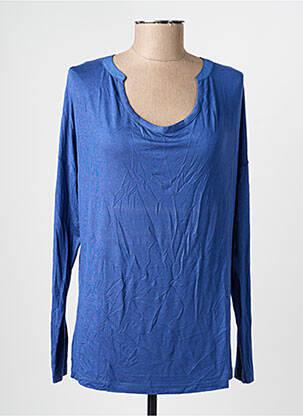 Top stretch manches longues bleu OLSEN femme