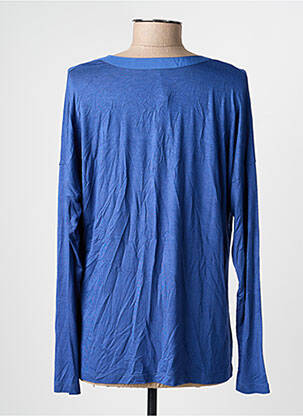 Top stretch manches longues bleu OLSEN femme