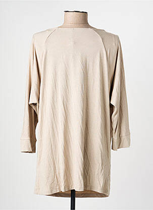 Top stretch manches longues beige OLSEN femme