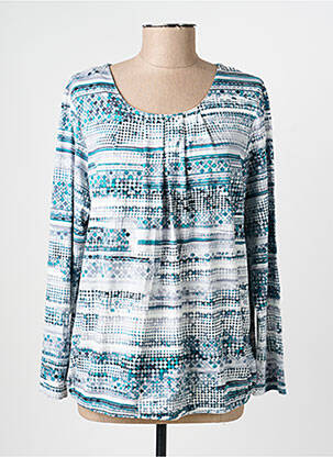 Top stretch manches longues bleu RABE femme