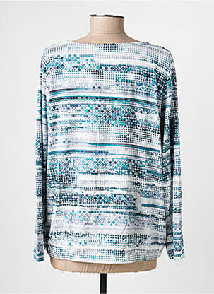 Top stretch manches longues bleu RABE femme