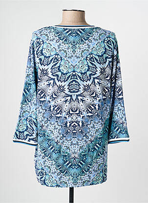 Top stretch manches longues bleu OLSEN femme