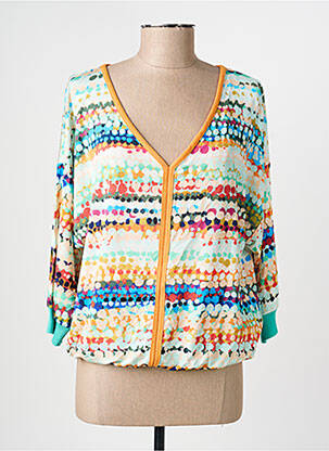 Top stretch manches courtes orange ALDO MARTIN'S femme