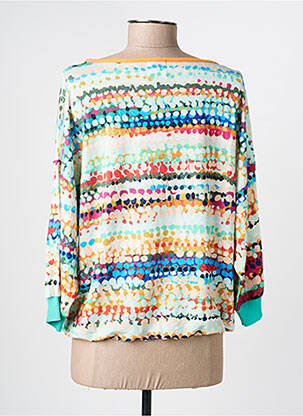 Top stretch manches courtes orange ALDO MARTIN'S femme