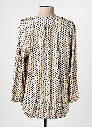 Blouse imprimé fantaisie manches longues beige THOMAS RABE femme