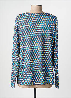 Blouse imprimé fantaisie manches longues gris FRANK WALDER femme