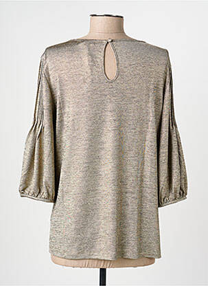 Top stretch manches longues or ESCORPION femme