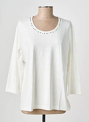 Top stretch manches longues blanc RABE femme