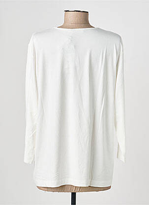 Top stretch manches longues blanc RABE femme