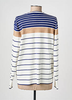 Gilet manches longues stretch blanc OLSEN femme