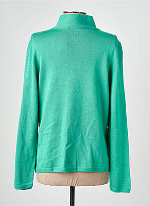 Pull coupe cintrée manches longues vert OLSEN femme