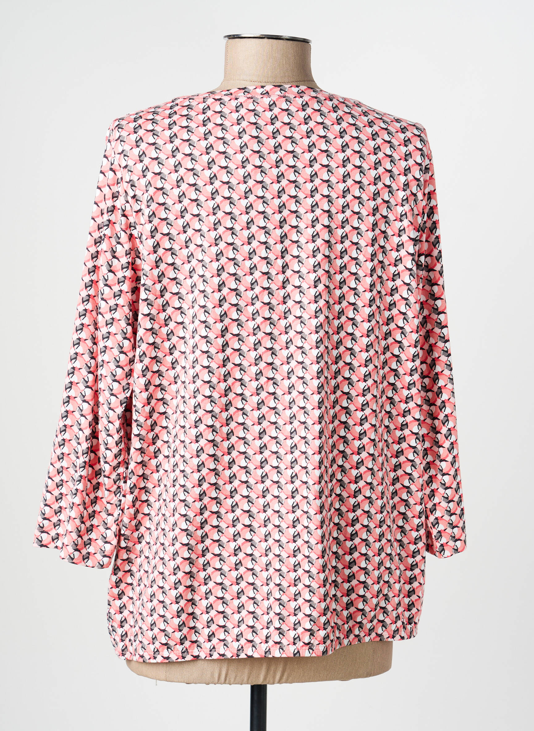 Top stretch manches longues rose RABE femme