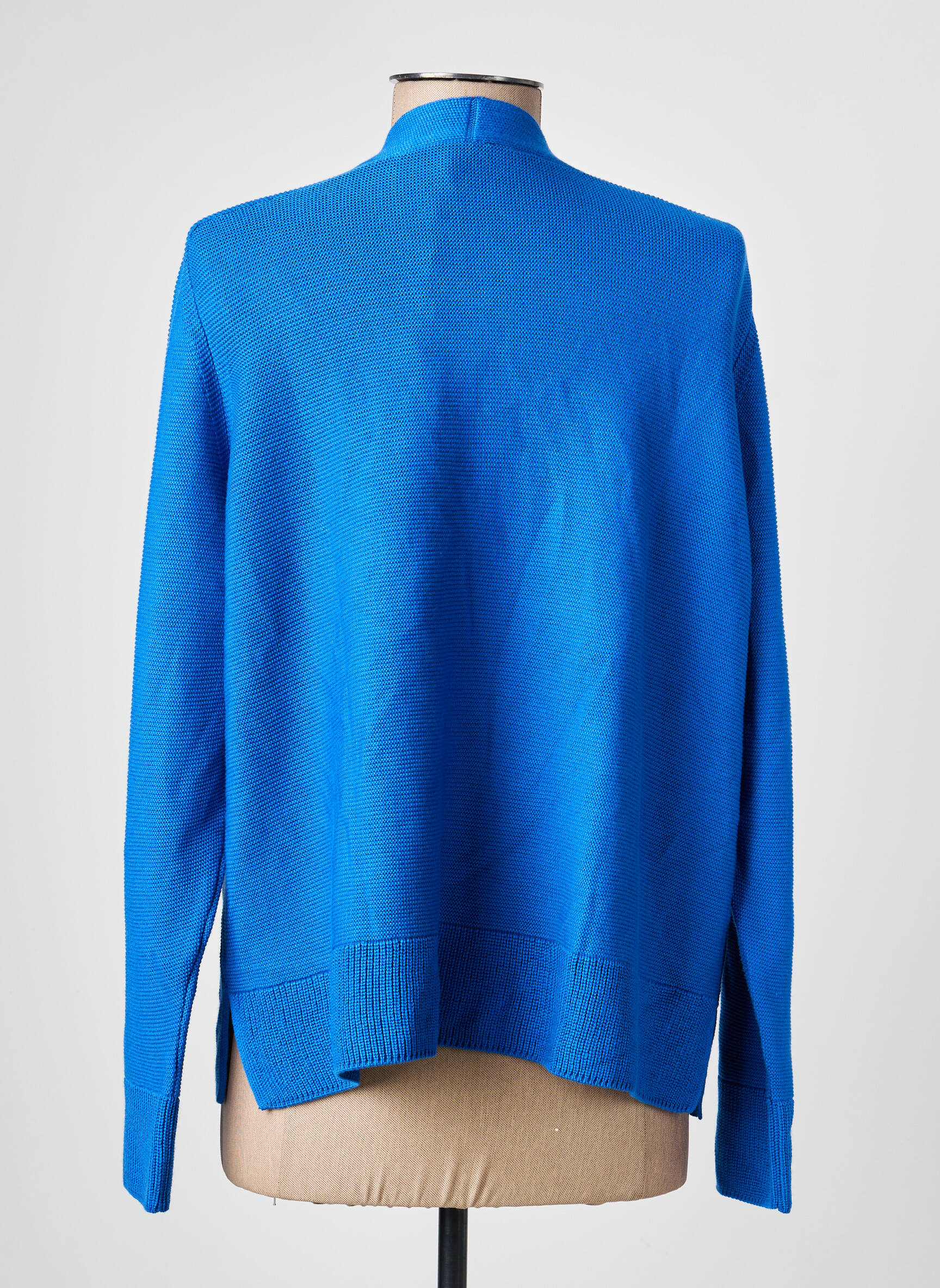 Gilet manches longues stretch bleu RABE femme