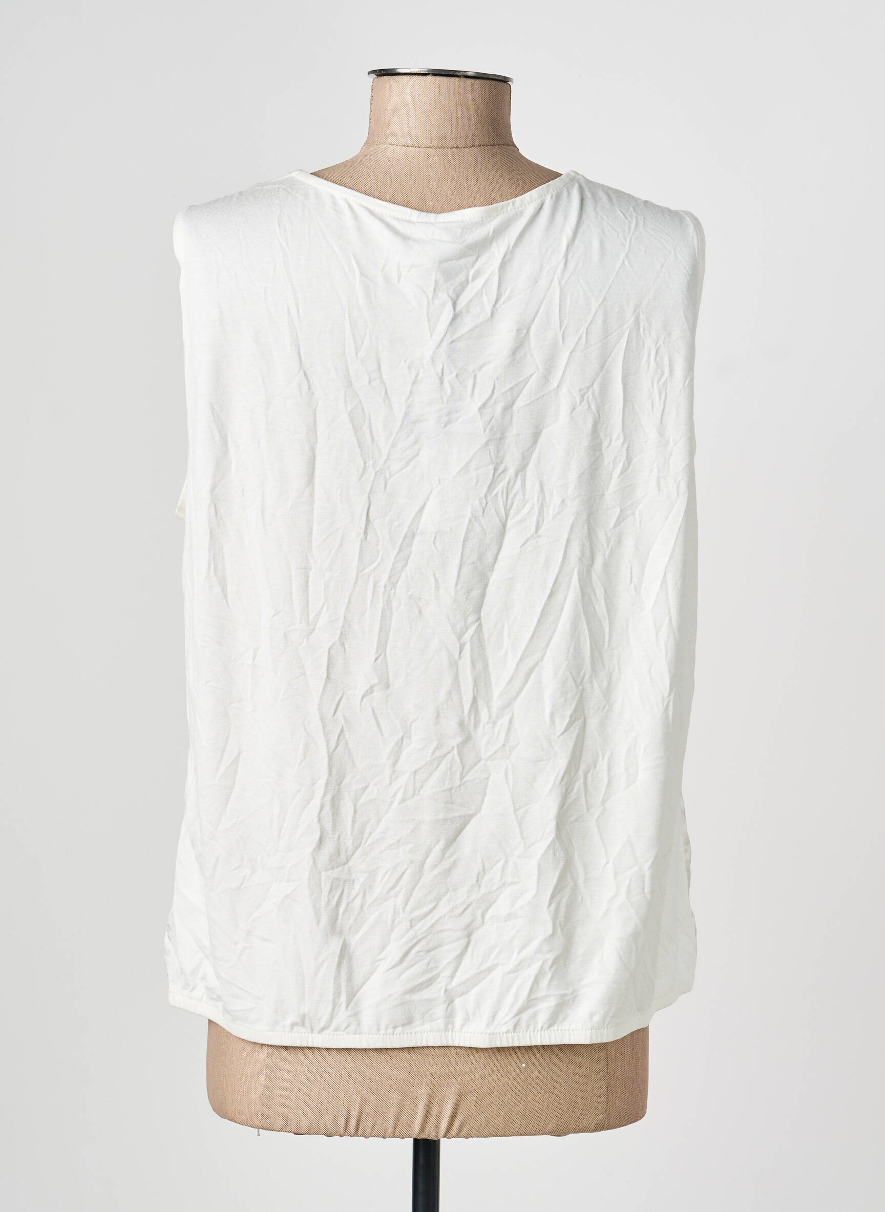 Top sans manche sans manche beige RABE femme
