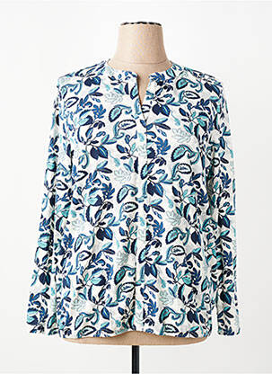 T-shirt manches longues manches longues bleu OLSEN femme