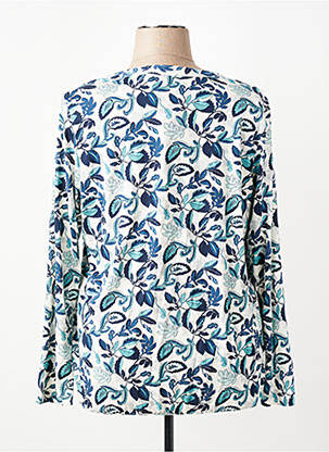 T-shirt manches longues manches longues bleu OLSEN femme
