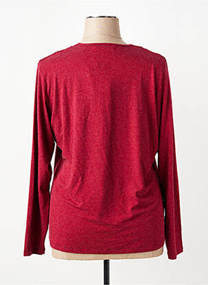 T-shirt manches longues manches longues rouge GRIFFON femme