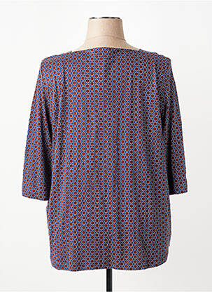 T-shirt manches 3/4 manches 3/4 bleu OLSEN femme