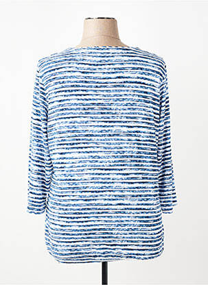 T-shirt manches 3/4 manches 3/4 bleu RABE femme