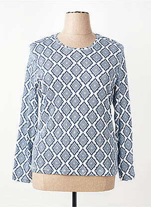 T-shirt manches longues manches longues bleu OLSEN femme