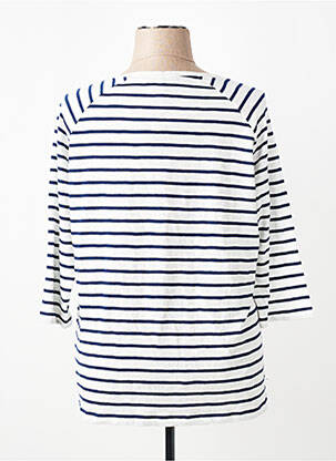 T-shirt manches 3/4 manches 3/4 bleu OLSEN femme