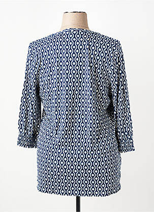 T-shirt manches 3/4 manches 3/4 bleu OLSEN femme
