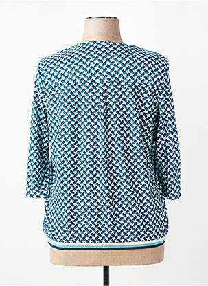 T-shirt manches 3/4 manches 3/4 vert OLSEN femme