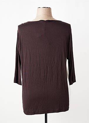 T-shirt manches 3/4 manches 3/4 noir OLSEN femme