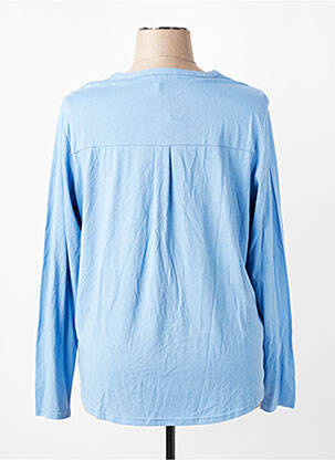 Blouse manches longues manches longues bleu OLSEN femme