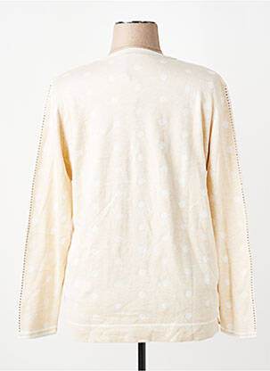 Pull coupe cintrée manches longues beige OLSEN femme
