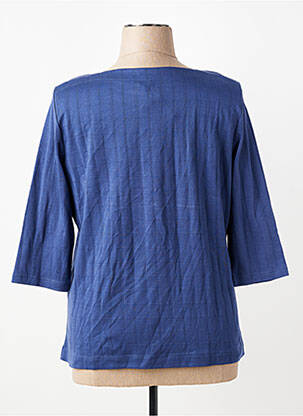 T-shirt manches 3/4 manches 3/4 bleu OLSEN femme